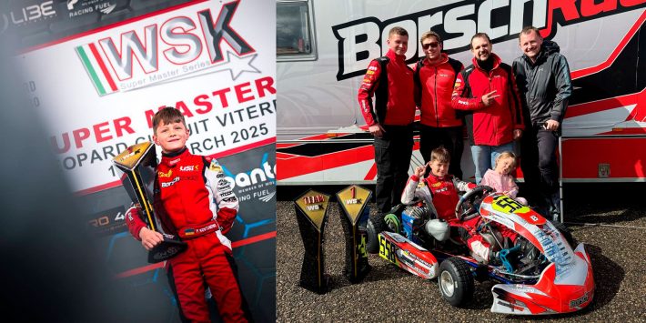 Українець перемагає в фіналі етапу серії «WSK Super Master Series» Українець перемагає в фіналі етапу серії «WSK Super Master Series»