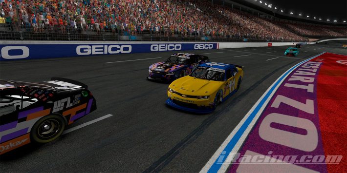 «Rockfall Race Charlotte» - вдалий початок серії «NASCAR» «Rockfall Race Charlotte» - вдалий початок серії «NASCAR»