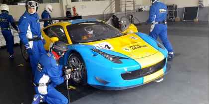 2014. Официальные тесты Ferrari Team Ukraine, фото 2