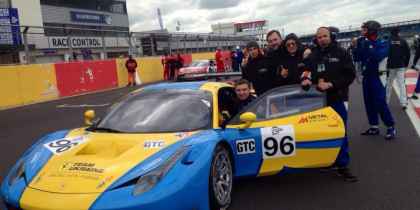 2014. Team Ukraine racing with Ferrari в Британии, фото 2
