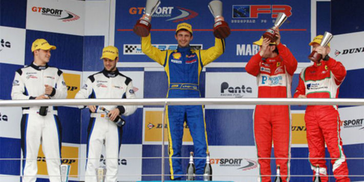 Двойной подиум Ferrari Team Ukraine на GT Winter Series!
