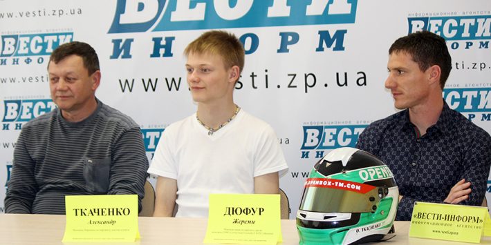 Запорожец Александр Ткаченко победил в 1 этапе Чемпионата Украины по картингу 2013 года