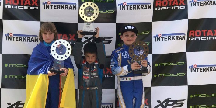 Олександр Бондарев зайняв друге місце на етапі Rotax Португалія