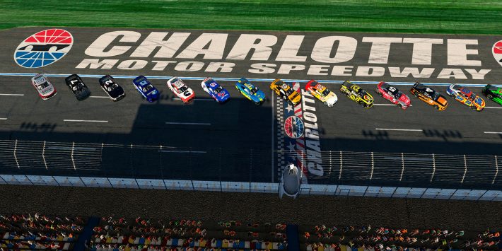 Подвійний подіум українців у віртуальному етапі NASCAR