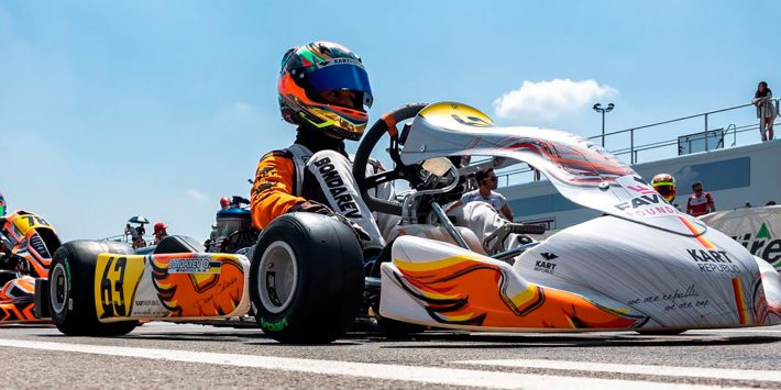 Українець Олександр Бондарев на подіумі етапу «Champions of the future»