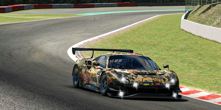 Українці на віртуальному марафоні «24 години Спа»