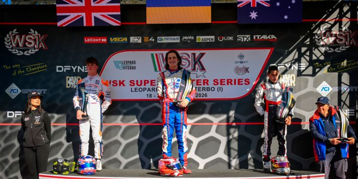 Українець перемагає в міжнародній серії з картингу