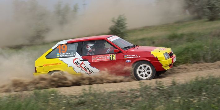В Херсоні пройшов другий етап Кубку України з ралі